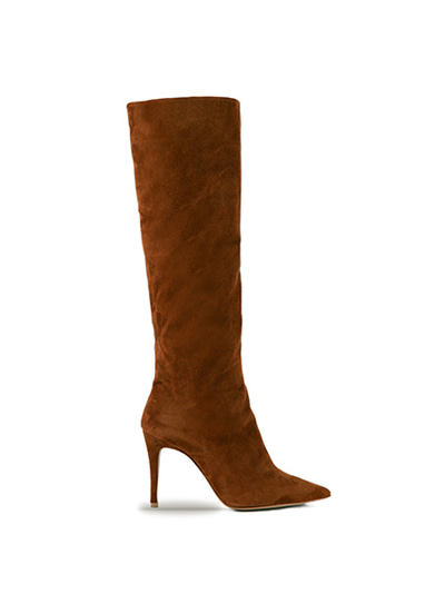 SUZAN KNEE HIGH BOOTS - CAMEL