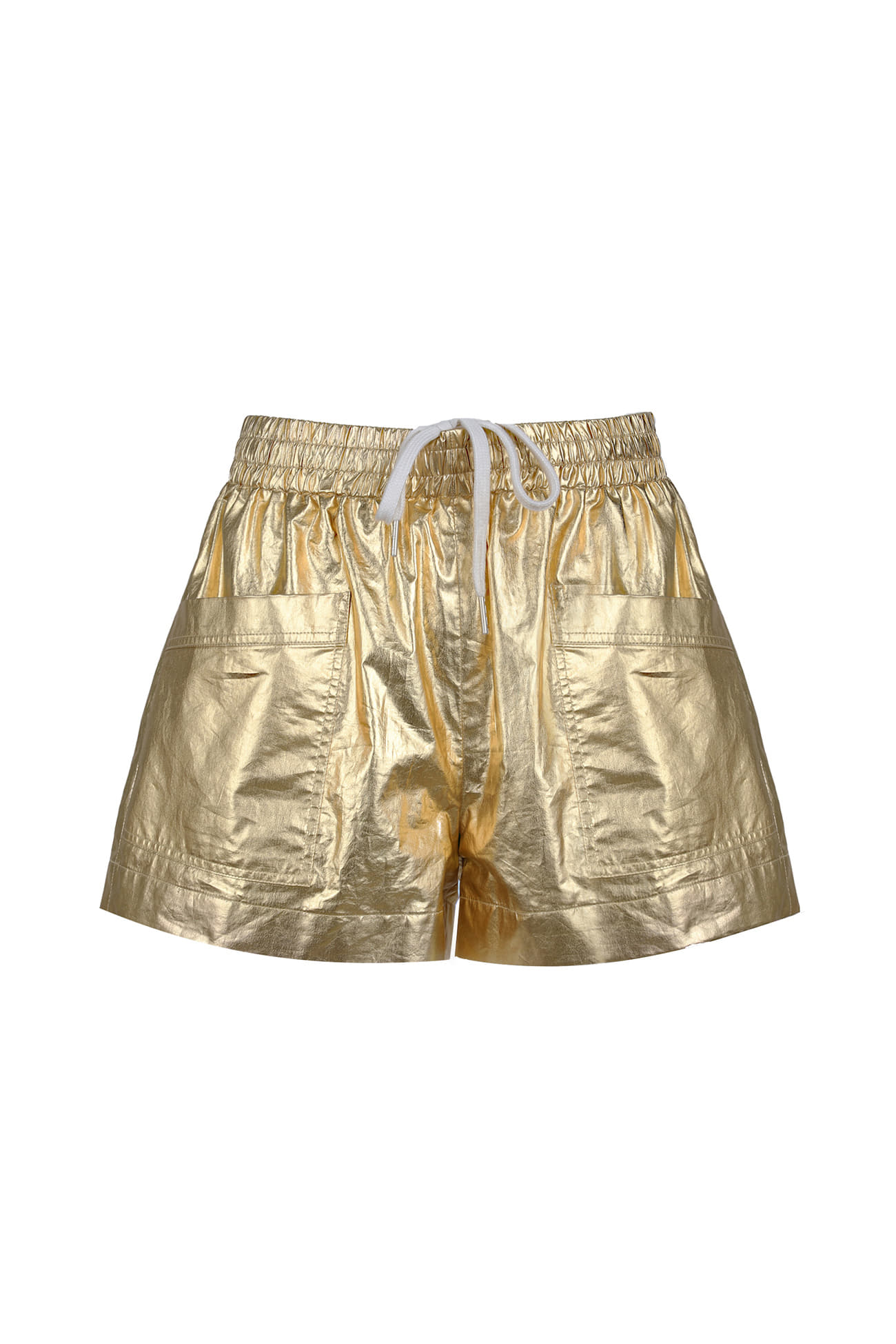 HIGH QUALITY LINE - Crinkled Cotton Shorts