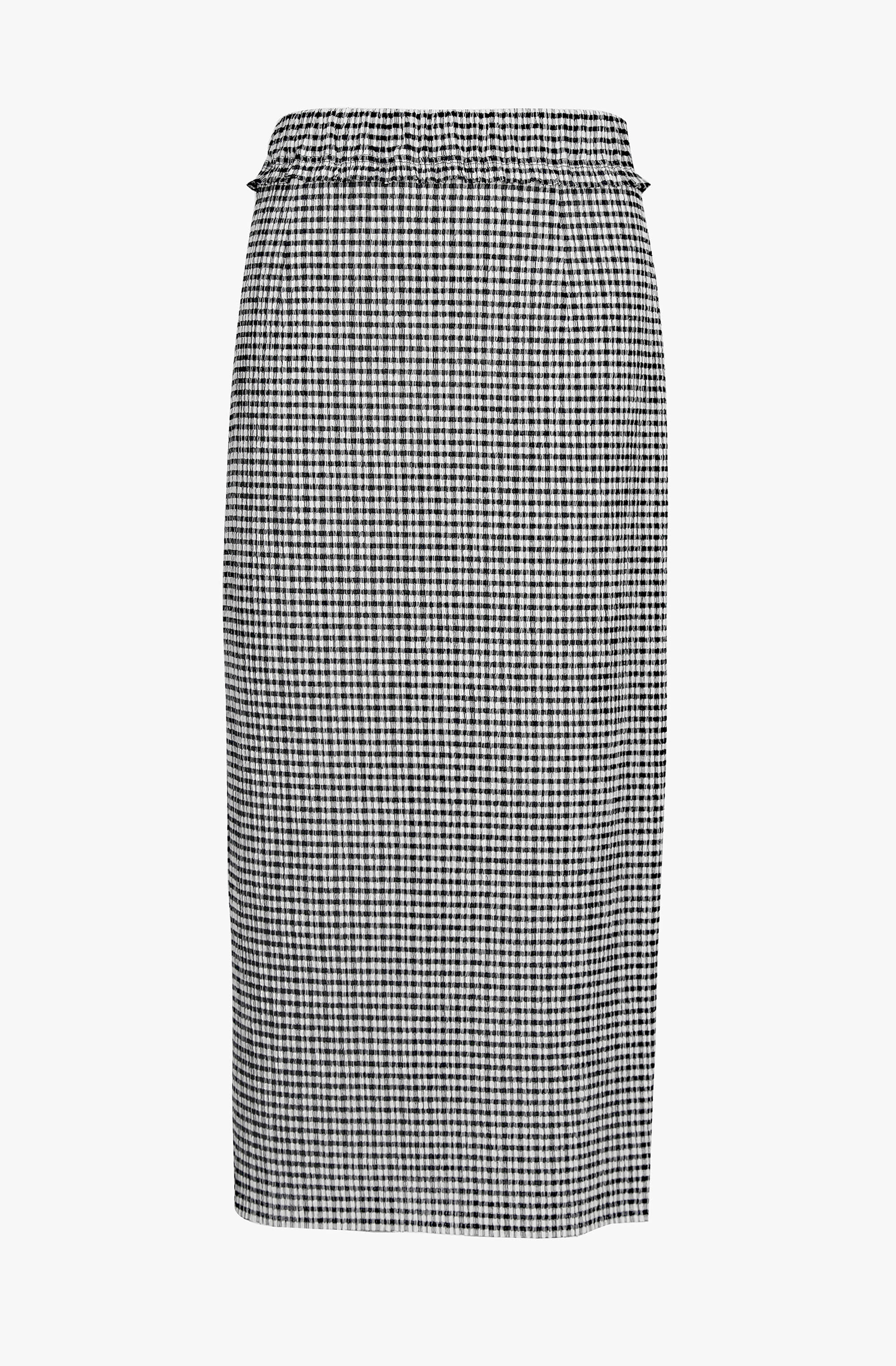 HIGH QUALITY LINE - MYEYEKO 22 SUMMER Gingham Check Skirt (Fabric by Style M. Made in JAPAN)